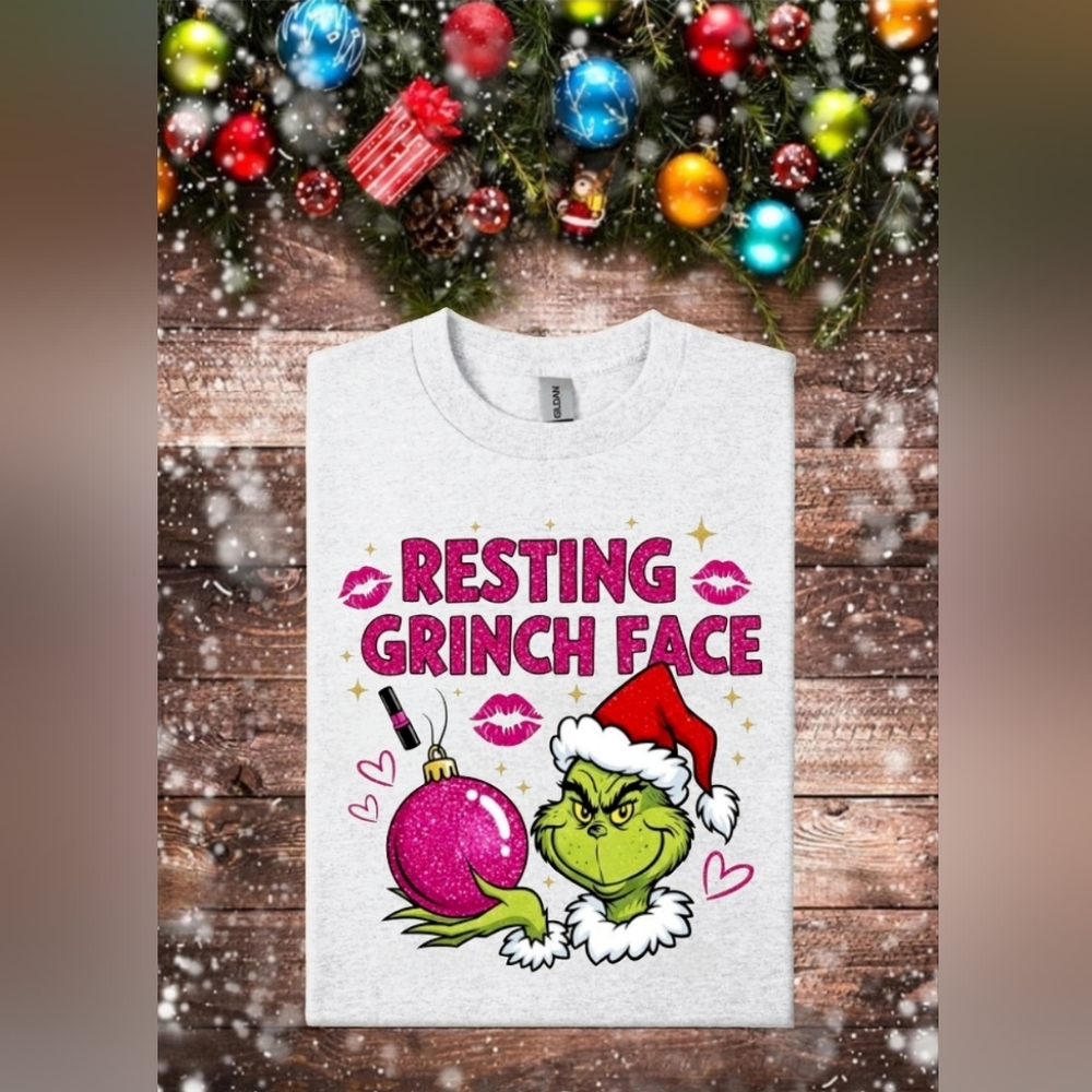 Grinch shirt cute Christmas popular holiday grinchmas